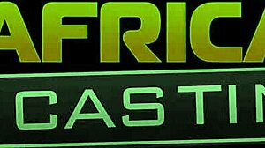 black fat booty slut oiled up & railed doggystyle by white casting agent