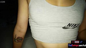 young thai bargirl has quick sex with foreigner