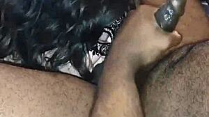 Hey, this bbw slut is sucking that big black cock so eagerly 😍