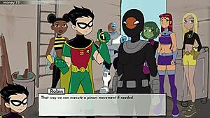 Bumblebee has some fun in the bathroom during 18 titans part 24 😊