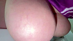 the stepmom doesnt mind her stepson touching her body and getting a nice bonus for it