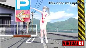 Mmd futanri masturbation dance wavefile mixed by dj riko