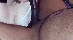 Hey, this bbw slut is sucking that big black cock so eagerly 😍