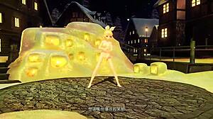 Kagamine Rin Snowman Project Diva Nude Mod