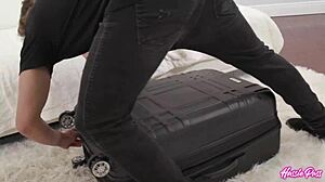 Jay relentlessly pounds Clara's pussy. Then he coats her tits with cum.