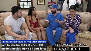 mia's pussy blasted, brother watching?