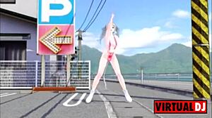 Mmd futanri masturbation dance wavefile mixed by dj riko