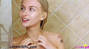 Alluring Blonde Teen Photoshoot