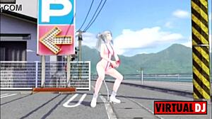 Mmd futanri masturbation dance wavefile mixed by dj riko