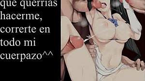 Hestia Guides You Through Jerk Off Instructions in Spanish Language