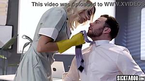 Office Boss Fucks Kenna James Hard In Her Tight Ass