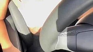 she strips naked in traffic for fun