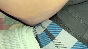 Petite stepdaughter seduces hung stepdad for secret creampie