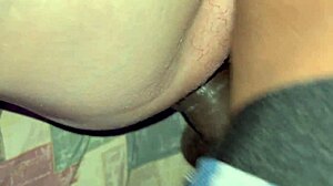 Petite stepdaughter seduces hung stepdad for secret creampie