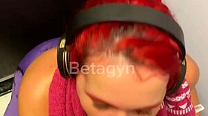 fodendo com o personal da academia, first time with cute latina redhead neighbors