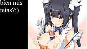 Hestia Guides You Through Jerk Off Instructions in Spanish Language