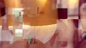 Does the Spanish milf get fucked and eat cum?