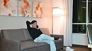 horny step mom teases son: 'fuck me now!'