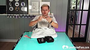 Redhead cutie obeys every command, pussy pounded hard in doggystyle and missionary positions.