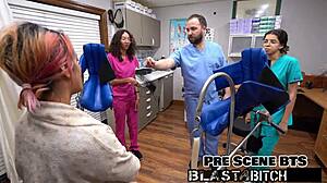 Channy crossfires pussy gets fucked by lesbians