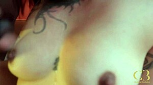 This shy brazilian inked milf takes bbc in her ass for the first time.