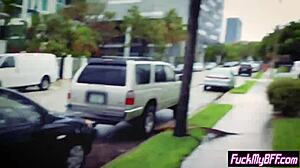 Hot petite teen gets fucked by her best friend's big dick in a group foursome