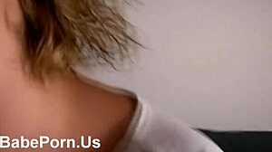 horny amateur girlfriend sucks friend's dick hard and deep!