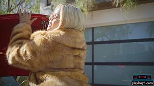 Alexis Texas Undresses In Hot Striptease On Car Top, Showing Bubble Butt And Big Ass