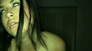 Legal age teen gets rough blowjob and fucking