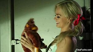 Elsa Jean Fucks Masked Stranger In Hardcore Pussy Action