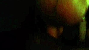 big black cock slides into ebony pussy