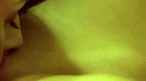 Sexy horny lesbian slave gives perfect pussy licking to madame