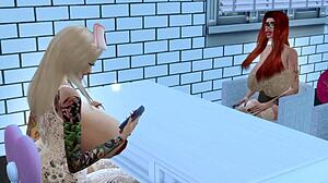 Sims 4 Porn Horny Nurse Bella Fucks Her Pacient Mila