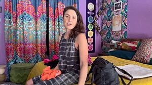 In the hot springs, I replace my stepmom's boyfriend for a taboo adventure