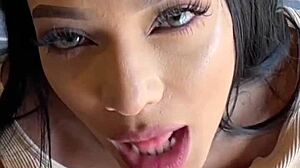 a petite latina teen gets rough backstage action