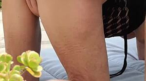 Mature Amateurs Sex In The Garden