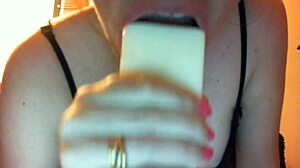 Nicoletta's Exciting Solo Mouth Soap Fetish Exploration In Private Room!