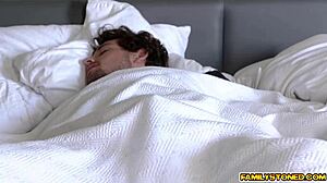 Tyler destroying her step mommas aged wide spread pussy