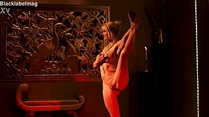 Serene Siren Performs Nude Yoga And Masturbates To Big Tits Orgasm!