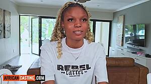 Big natural tits black teen 18+ banged raw in fake modeling casting! 🔥