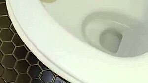 Roommate Left Her Thongs On The Bathroom For Me To Masturbate As Soon As I Saw Them My Dick Got Crazy Hard And Then I Fucked Her Later