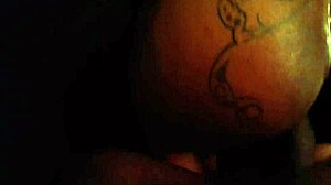 big black cock slides into ebony pussy