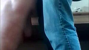 सबमिसिव स्लेव बेल्ट डिसिप्लिन झेलती