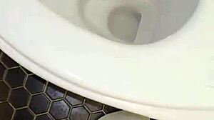 Roommate Left Her Thongs On The Bathroom For Me To Masturbate As Soon As I Saw Them My Dick Got Crazy Hard And Then I Fucked Her Later