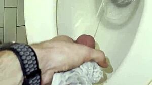 Roommate Left Her Thongs On The Bathroom For Me To Masturbate As Soon As I Saw Them My Dick Got Crazy Hard And Then I Fucked Her Later