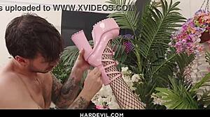 Sasha Beart's Gaping Anal Submission