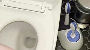 Roommate Left Her Thongs On The Bathroom For Me To Masturbate As Soon As I Saw Them My Dick Got Crazy Hard And Then I Fucked Her Later