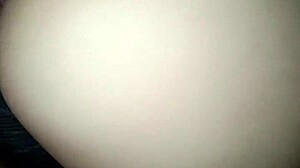 Young amateur bent over in close up doggystyle homemade action