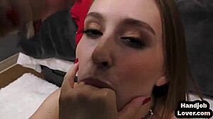 hj amateur teen pov closeup jerks dick and talks dirty