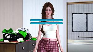 Maxs life part 10, horny milf rides big cock underwater